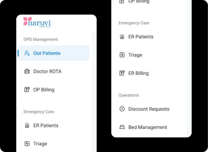 Modular architecture insight — independent hospital modules